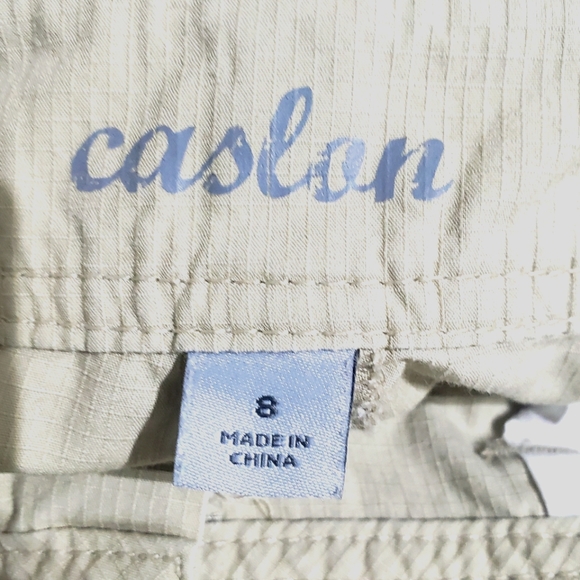c a r g o : Caslon Khaki Cargo Pants Capri Pants - Picture 12 of 12